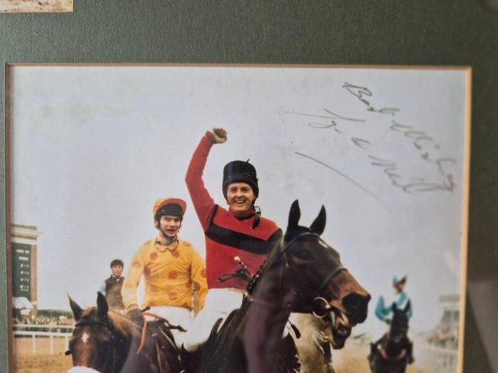 Signed Horse racing memorabilia Dawn Run Jonjo O'Neill
