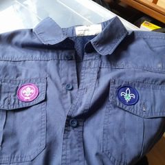 Scouts shirt size age 12-14