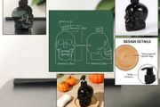 Cool Skull Soap/Shampoo Bottle
