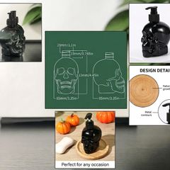 Cool Skull Soap/Shampoo Bottle