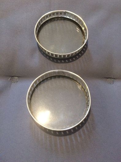 Sterling Silver Coasters