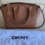 DKNY Tan Satchel Bag Image 2