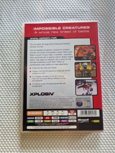 Impossible Creatures Pc cd Rom games Original
