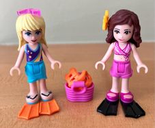 Lego Friends Olivia and Stephanie