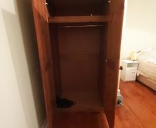 Pine wardrobe