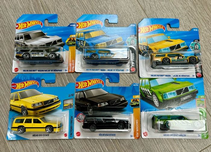 hot wheels Volvo x6