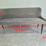 Velvet Dining Bench Image 4