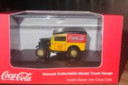 Oxford Diecast Coca-Cola Austin Seven Van 1.76 Scale