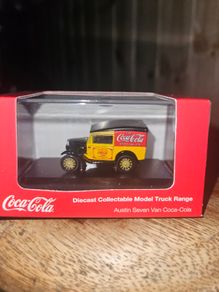 Oxford Diecast Coca-Cola Austin Seven Van 1.76 Scale