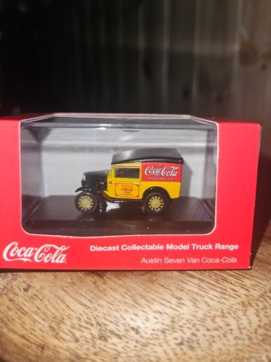 Oxford Diecast Coca-Cola Austin Seven Van 1.76 Scale