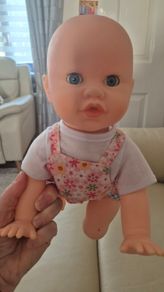 Crawling electronic baby doll