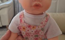 Crawling electronic baby doll