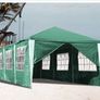 Affordable 3 x 6 m Gazebo Party Marquee Tent Garden Gazebo with 6 Side Panels Waterproof Party Tent Image 5