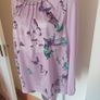 Bonita lilac butterfly print long sleeve blouse size  XL UK20/22 EU48/50 Postage included Image 3