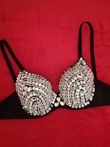Sequins Push-up Bra
