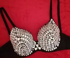 Sequins Push-up Bra