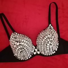Sequins Push-up Bra