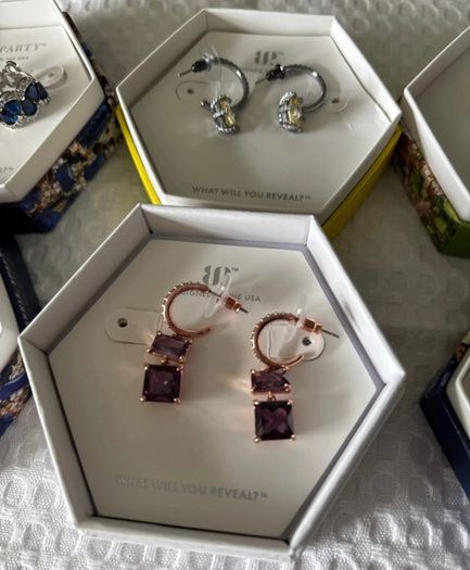 Bundle of 9 pairs of BP earrings all new various platings