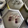 Bundle of 9 pairs of BP earrings all new various platings Image 7