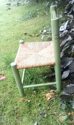 vintage child's chair