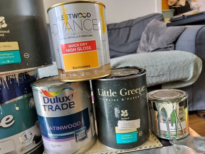 Paint, many colours