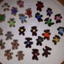 Tiny handmade teddies - suits doll house nursery Image 4