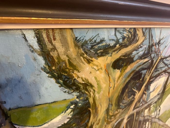 Original oil painting - Albert B Ogden