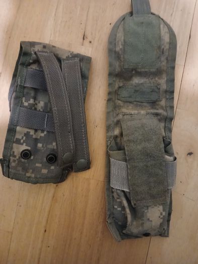 Airsoft pouches  .m4 type ACU surplus