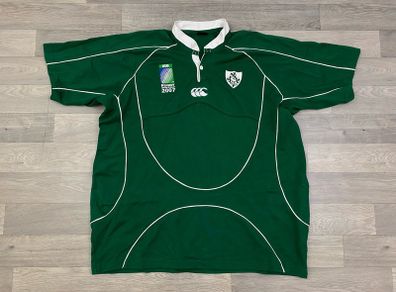Vintage 2007 Rugby World Cup Ireland Jersey Shirt Mens 3XL