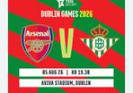 Arsenal vs Real betis