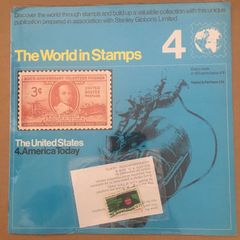 The United Stated (USA) America Today The Word in Stamps Issue 4