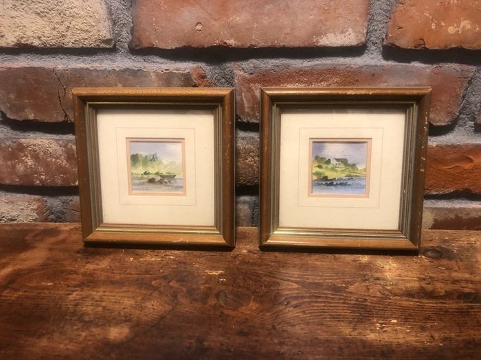 vintage watercolor