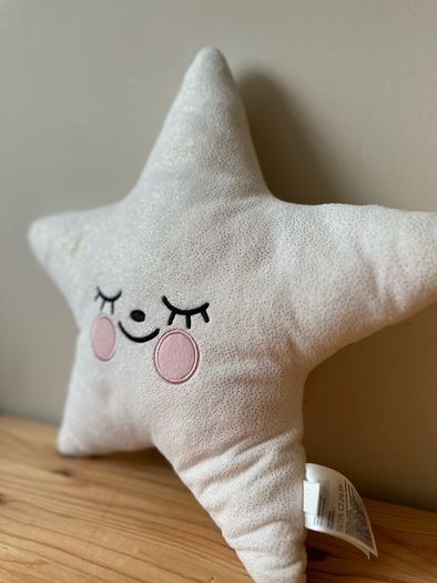Star Cushion Shaped with cute face
