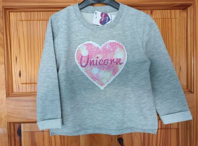 Girls Top - with Two Way Sequins : 2-3 Years