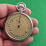 Vintage 1950s Pocket Watch Stop Watch German made Image 2