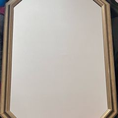 Gold Octagon Wall Mirror