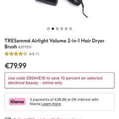brush tresemme brand new