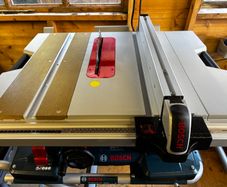 Bosch Professional Table Saw GTS 10 XC, with mobile, collapsing stand