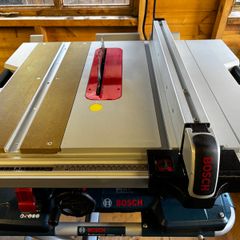 Bosch Professional Table Saw GTS 10 XC, with mobile, collapsing stand
