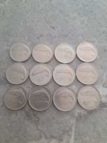 12 Irish 10p coins see add for years
