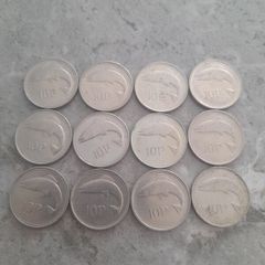 12 Irish 10p coins see add for years