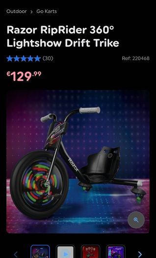 razor rip rider 360 drift trike