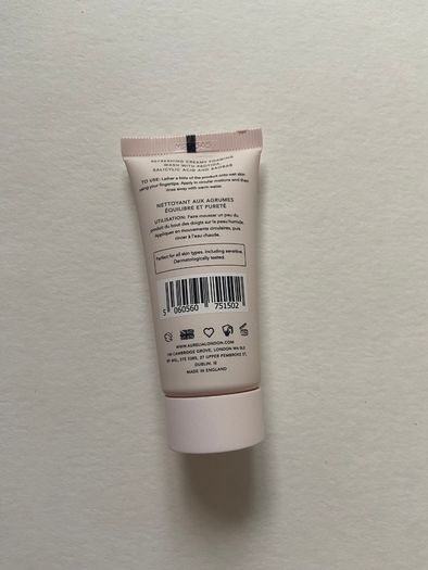Aurelia London balance and purify citrus cleanser 30 ml