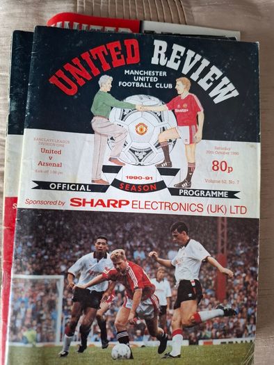 Selection of Match Programmes