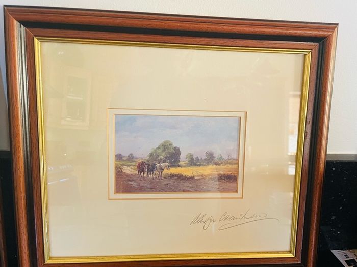 Working Horse Prints Signed by Alwyn Crawshaw