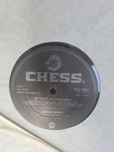 Chuck Berry , Spotlight On 24 Track Double LP 1980 pressing