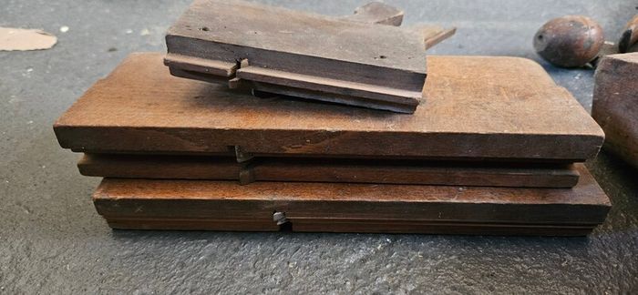 Lot of wooden tools