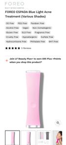 FOREO ESPADA Blue Light Acne Treatment brand new