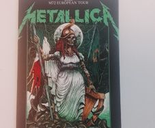 Metallica Dublin fancard
