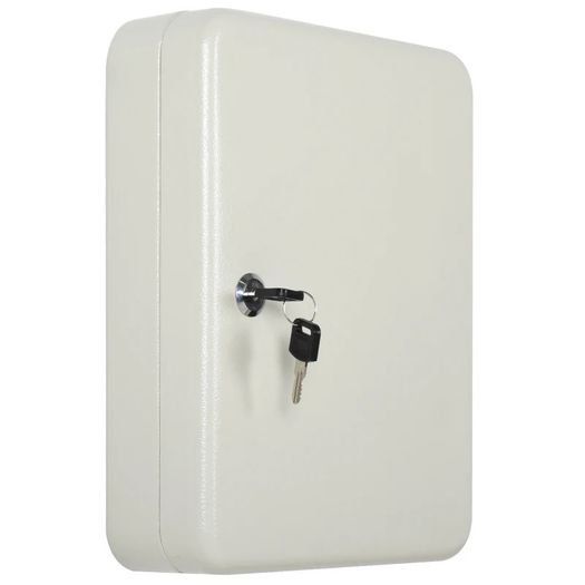 93 Key Steel Wall Mount Lockable Key Organizer Storage Cabinet With Key ...